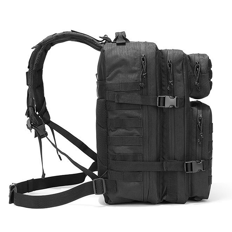 Cross Border Outdoor Sports Backpack 45L Large Capacity Multifunctional Waterproof Wear-resistant MOLLE Tactical Pack 3P Attack Backpack