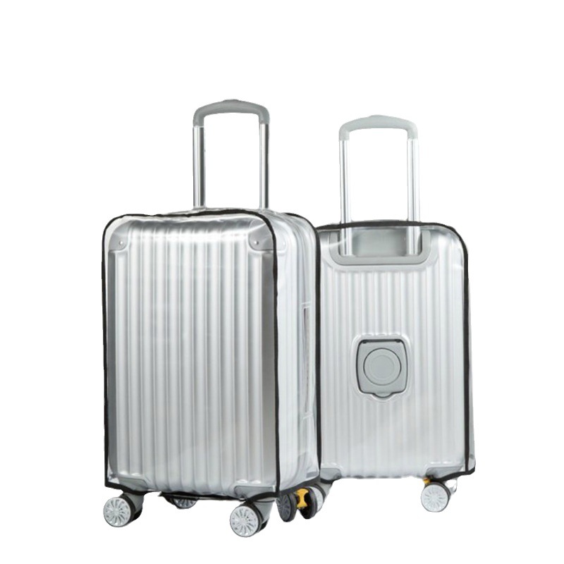 PVC trolley case luggage case protective cover transparent suitcase dustproof cover waterproof cover luggage case outer coat