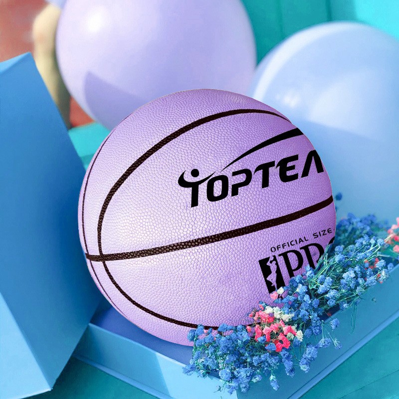 Factory direct supply No.7 No.5 indoor and outdoor adult children's competition training basketball gift basketball support wholesale lettering