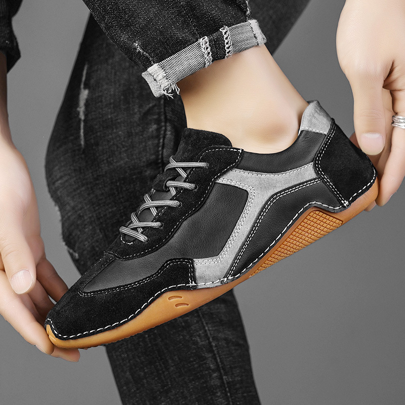 2022 Spring New Casual Men's Shoes Men's Shoes Driving British Trendy Forrest Gump Shoes Non-slip Wear-resistant Youth Shoes
