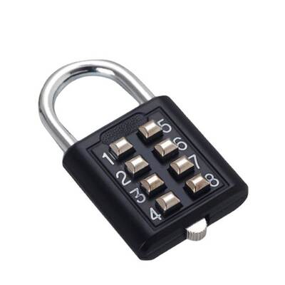 Jia Jiang button password padlock cabinet luggage open padlock 4-digit password anti-theft lock gym small lock