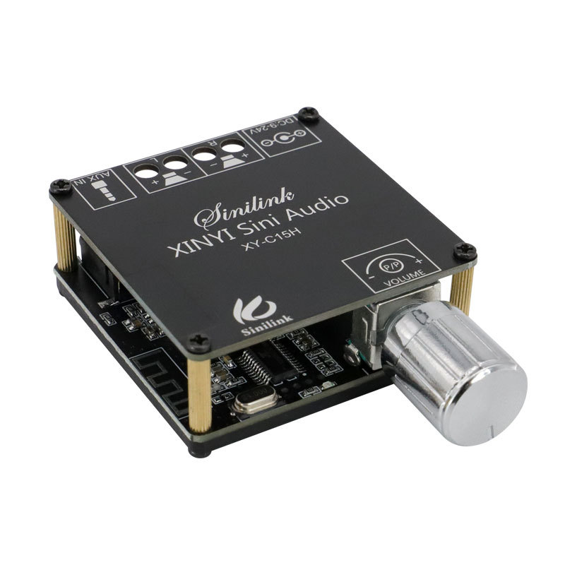 XY-C15H 20W high fidelity stereo Bluetooth 5.0 digital amplifier board dual channel 360 electrodeless tuning