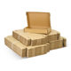 Flying machine box packing box in stock wholesale color paper box custom small batch square packaging box postage express