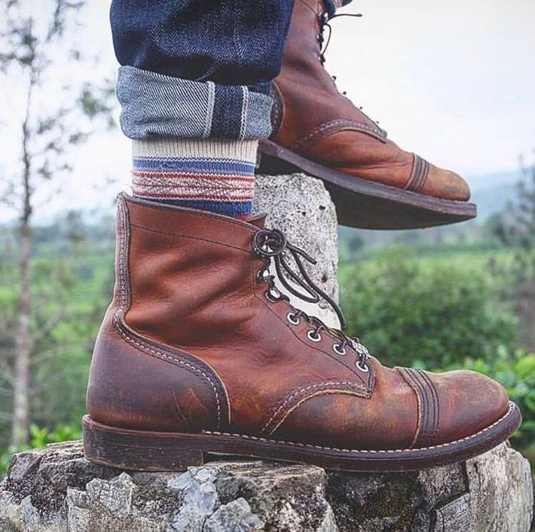 2020 Autumn New Vintage Round Toe Low Heel 44-48 Lace-Up Men's Martin Boots