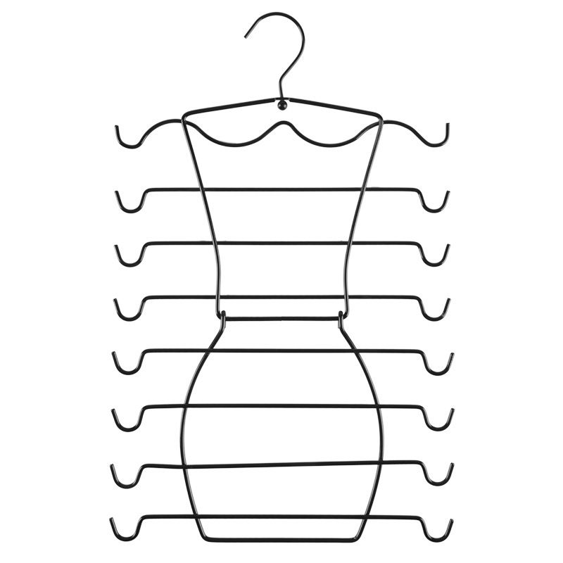 Vest underwear rack wardrobe storage artifact space-saving multifunctional hanger scarf rack Tie Rack brj