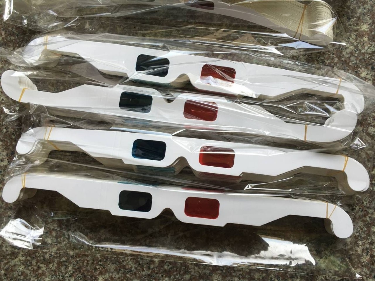 Factory spot paper frame 3d glasses 3d stereo glasses red and blue 3D glasses