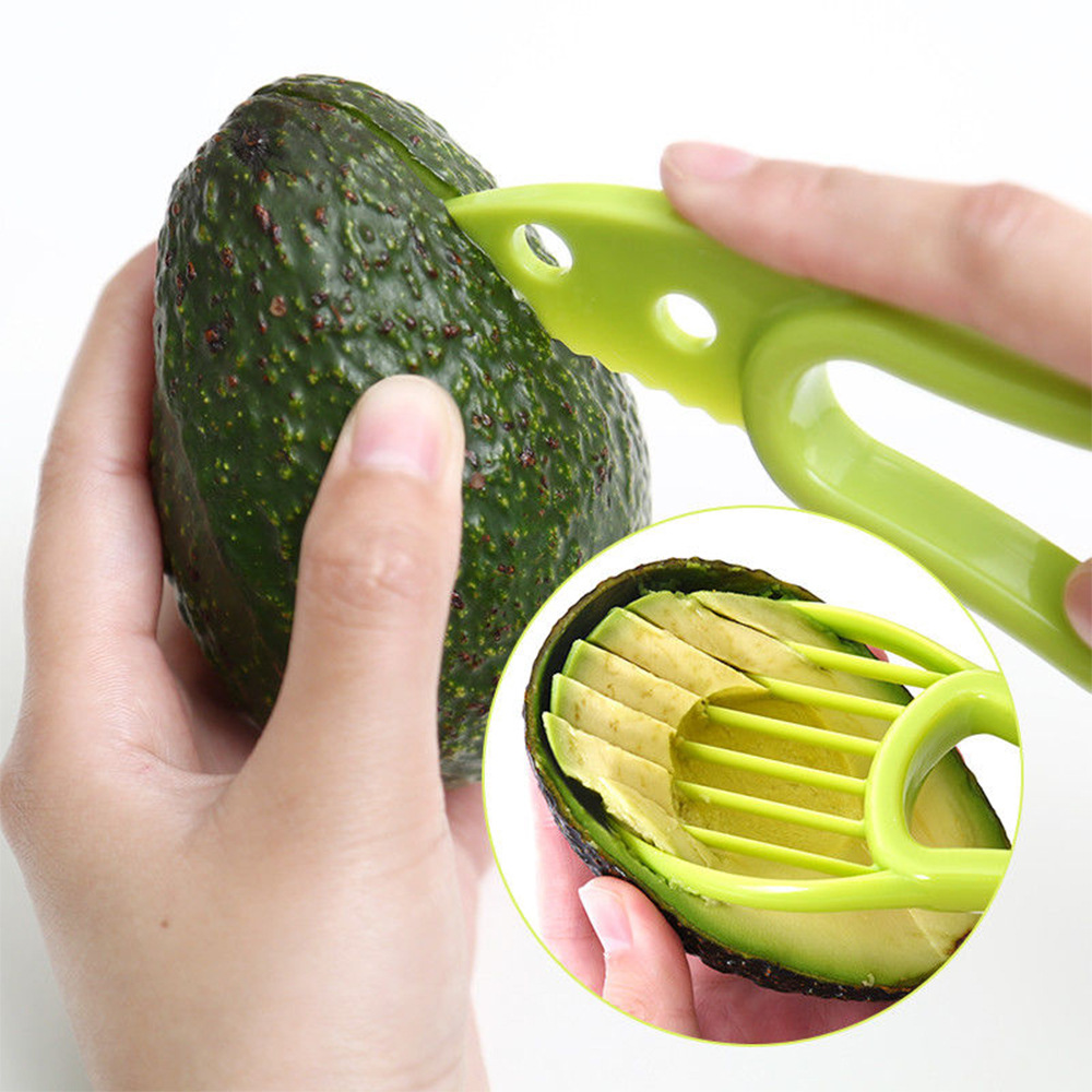Cross-border multi-functional avocado knife avocado knife avocado slicer fruit peeling knife peeling and shelling meat divider