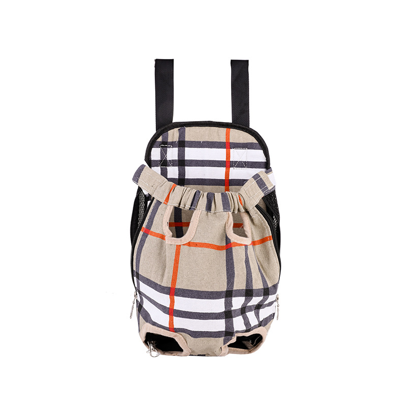 Dog Breathable Outgoing Portable Backpack Pet Backpack Chest Bag Pet Travel Backpack Four-legged Backpack