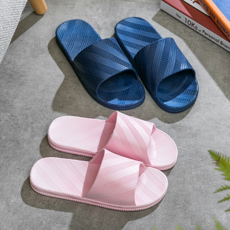 Slippers Women Wholesale Hotel Home Bathroom Comfortable Soft Slip-proof Summer Thick Slippers New Plastic Sandals for Men