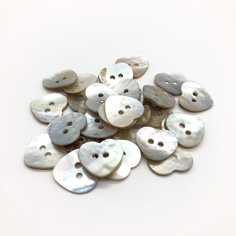 Spot Shaped Shaped Shell Button Flower Square Natural Japanese Mars Shell Freshwater Shell Pearl Shell Shirt Button