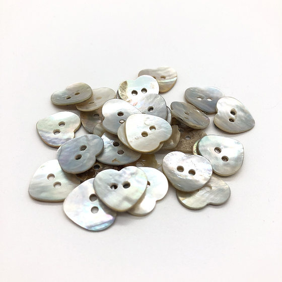 Spot Shaped Shaped Shell Button Flower Square Natural Japanese Mars Shell Freshwater Shell Pearl Shell Shirt Button