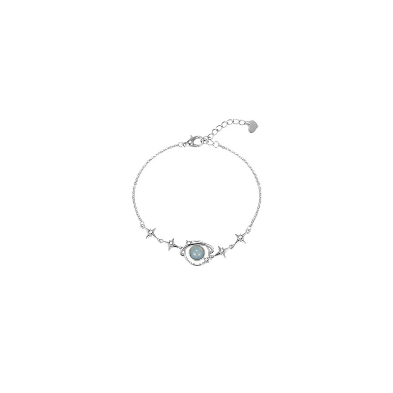 A generation of Blue Planet bracelet ins niche design Xinghe luxury niche girlfriends new jewelry women