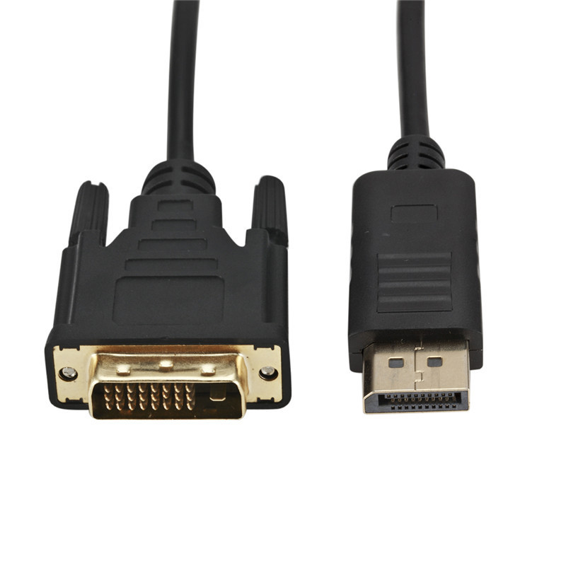 Large DP TO DVI cable 1.8 m DP TO DVI adapter cable Displayport TO DVI monitor cable