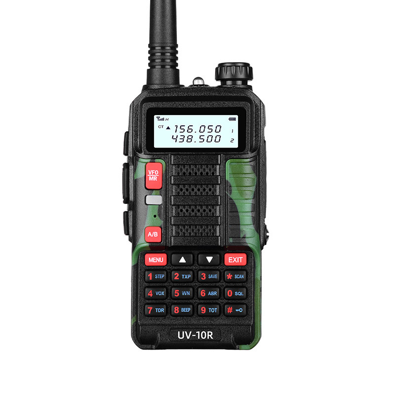 Baofeng UV-10R walkie-talkie high-power Civil outdoor marine BF-818UV handset UV5R FM handstand