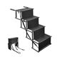 Car-mounted Outdoor Portable Foldable Ladder for Pet Dog Four-layer Steps Telescopic Climbing Pet Staircase