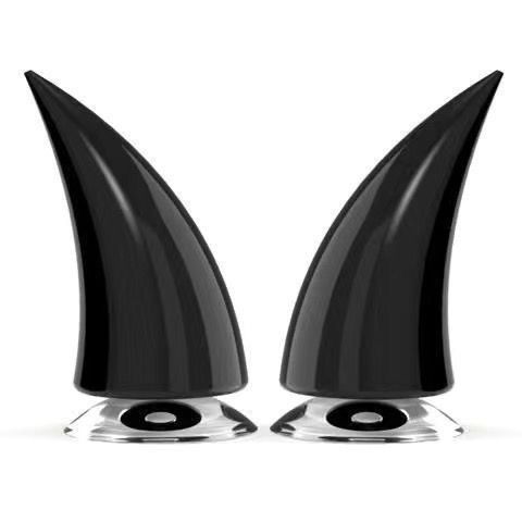 Helmet Big Bull Horn Decoration Electric Car Small Accessories Personalized Creative Demon Horn Sucker Accessories Ski Wholesale