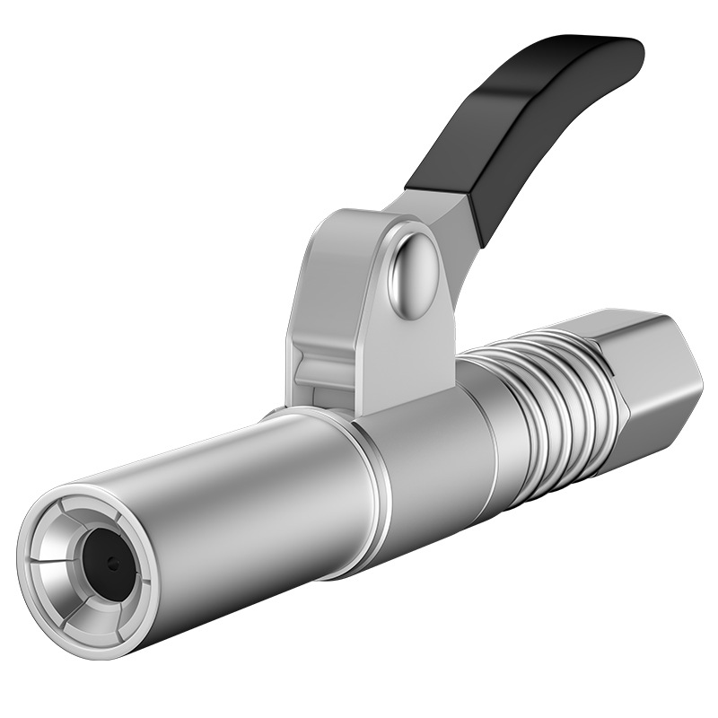 Lock clamp type gear type grease nozzle head flat head high pressure new style electric manual grease nozzle head accessories