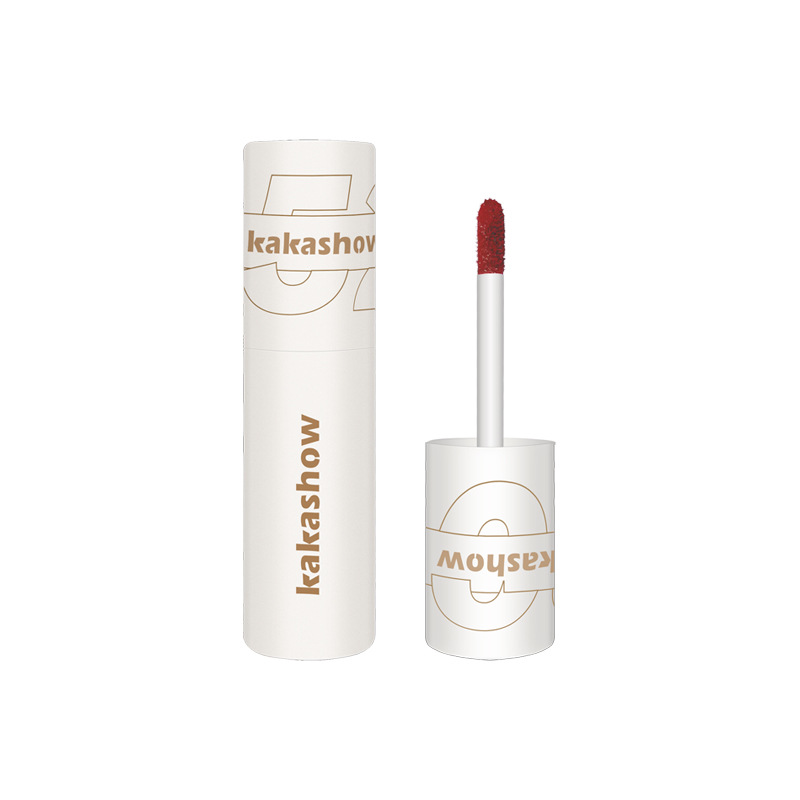 kakashow Lip Mud Heroine Matte Air Velvet Lip Glaze Lipstick Air Sense Not Easy to Stick Cup Lip Glaze Student