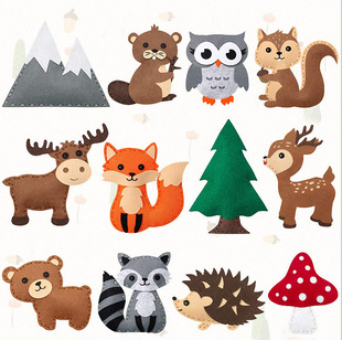 DIY children's early education sewing suit pet sewing felt plush animal Amazon exclusive for in stock sale