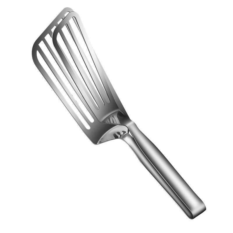 304 stainless steel clip kitchen tool lengthened thick steak clip anti-hot food clip commercial spatula clip