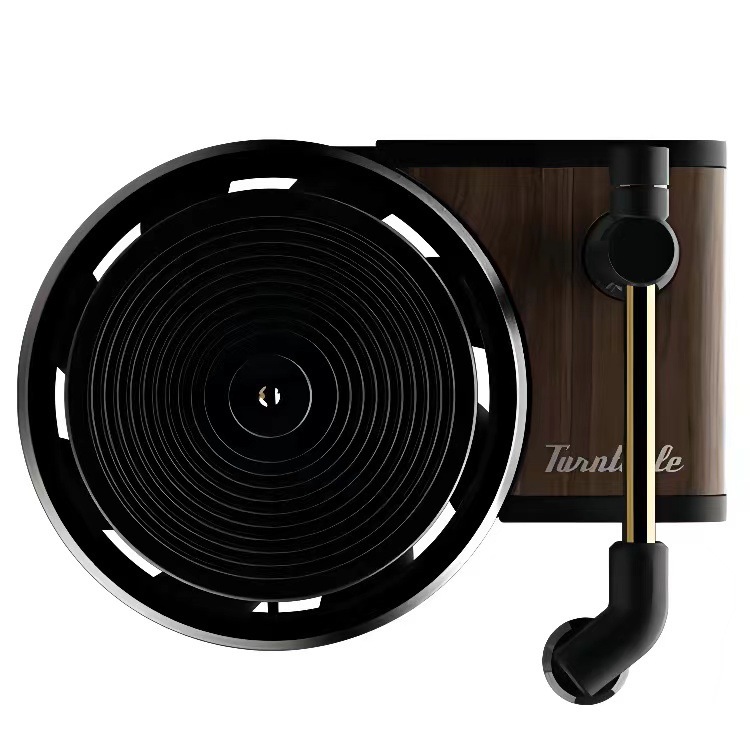 Cross-border customized car record player aromatherapy fragrance perfume phonograph factory in stock air conditioning outlet