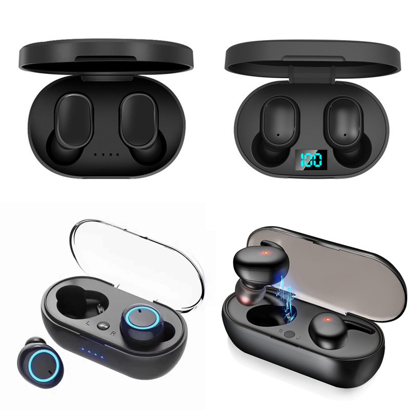 New A6S E6S E7S Y30 wireless binaural mini sports digital display Bluetooth headset factory TWS