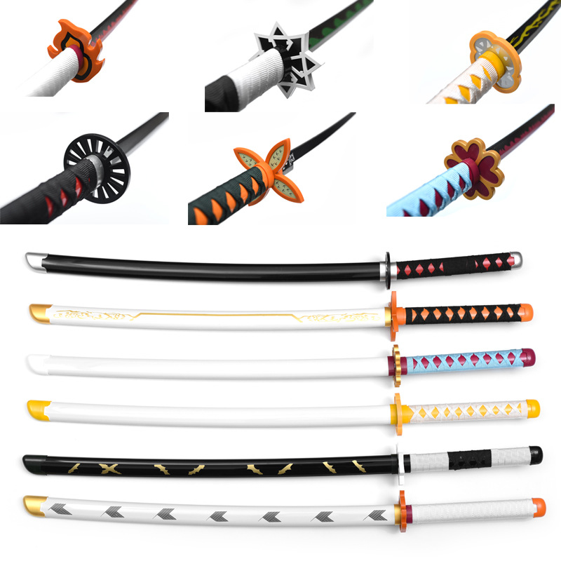 The blade of the ghost kill knife COS charcoal cure Lang Day wheel knife my wife Shan Yi butterfly endure Fukuoka Yiyong bamboo wooden knife ABS