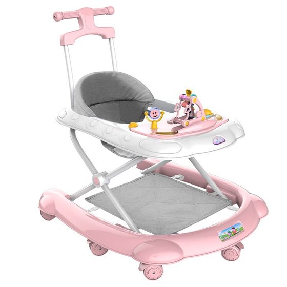 Baby Walker multi-function anti-O-leg rollover girl hand push can sit children boy baby start to learn to drive