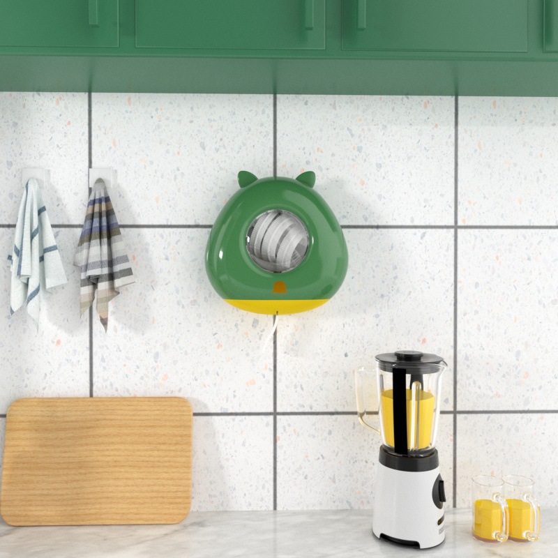 Wall-mounted plastic wrap storage box kitchen fresh-keeping bag finishing box bathroom shower cap storage box living room shoe cover box