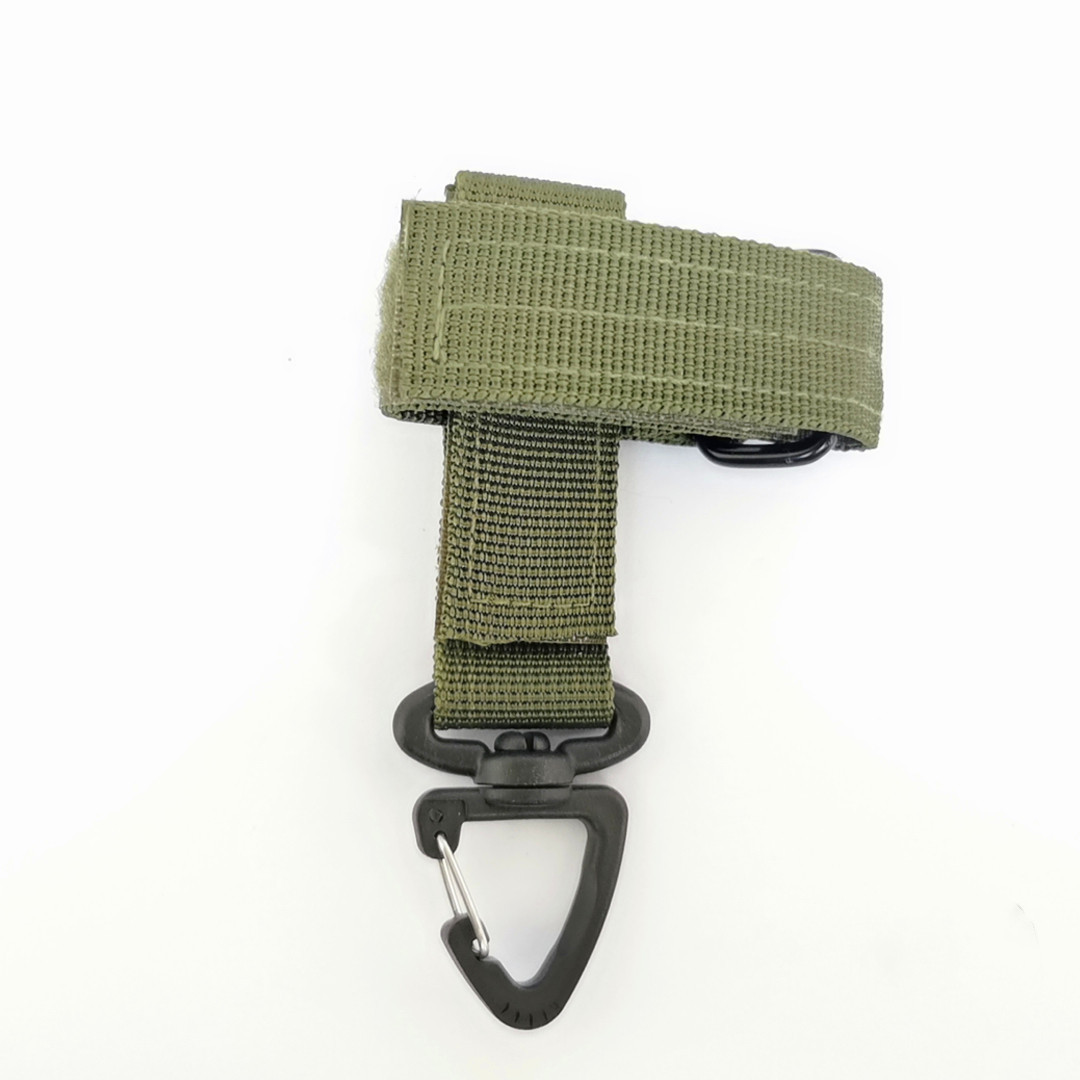 [New] multi-purpose gloves hanging buckle military fans outdoor tactical gloves mountaineering rope storage buckle