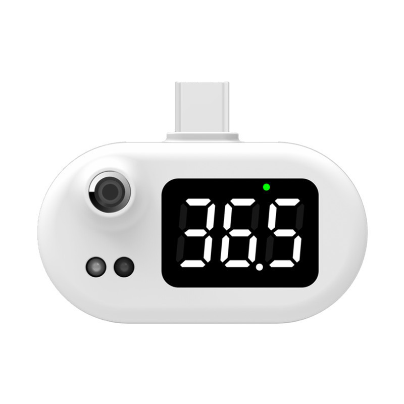 Foreign trade cross-border smart phone temperature treasure non-contact automatic thermometer automatic infrared mobile phone thermometer