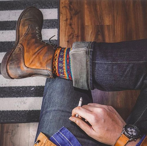 2021 Front Lace-up Brown Casual Solid Color Winter Star Wars Thick Heel Round Head Thickened Men's Martin Boots Stand-alone