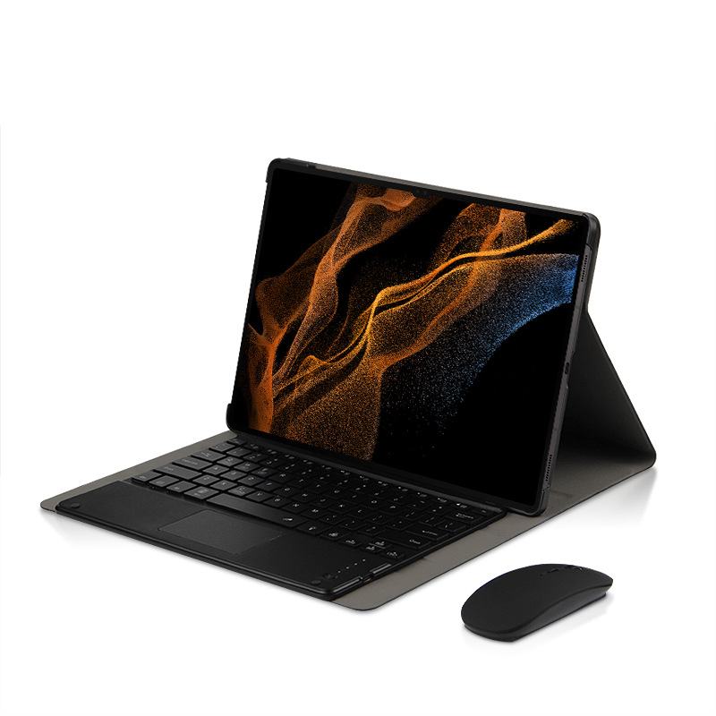 For Samsung Tab S10Ultra 14.6 Tablet Bluetooth Keyboard Leather Case S9FEplus A9 Protective Case