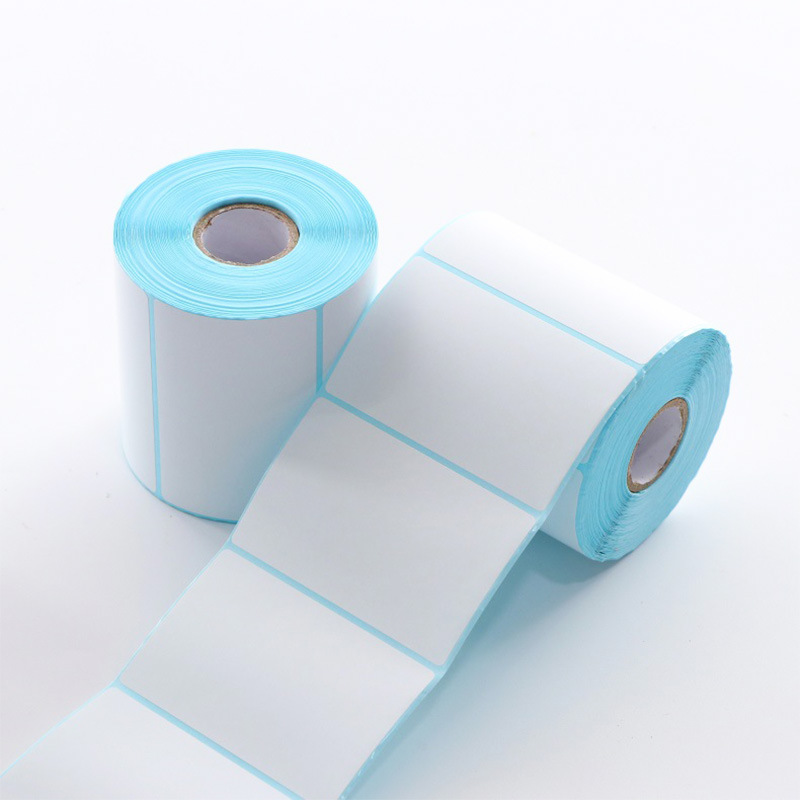 Three-proof thermal paper adhesive cross-border label paper 70*40*1000/2000/5000 express sheet printing