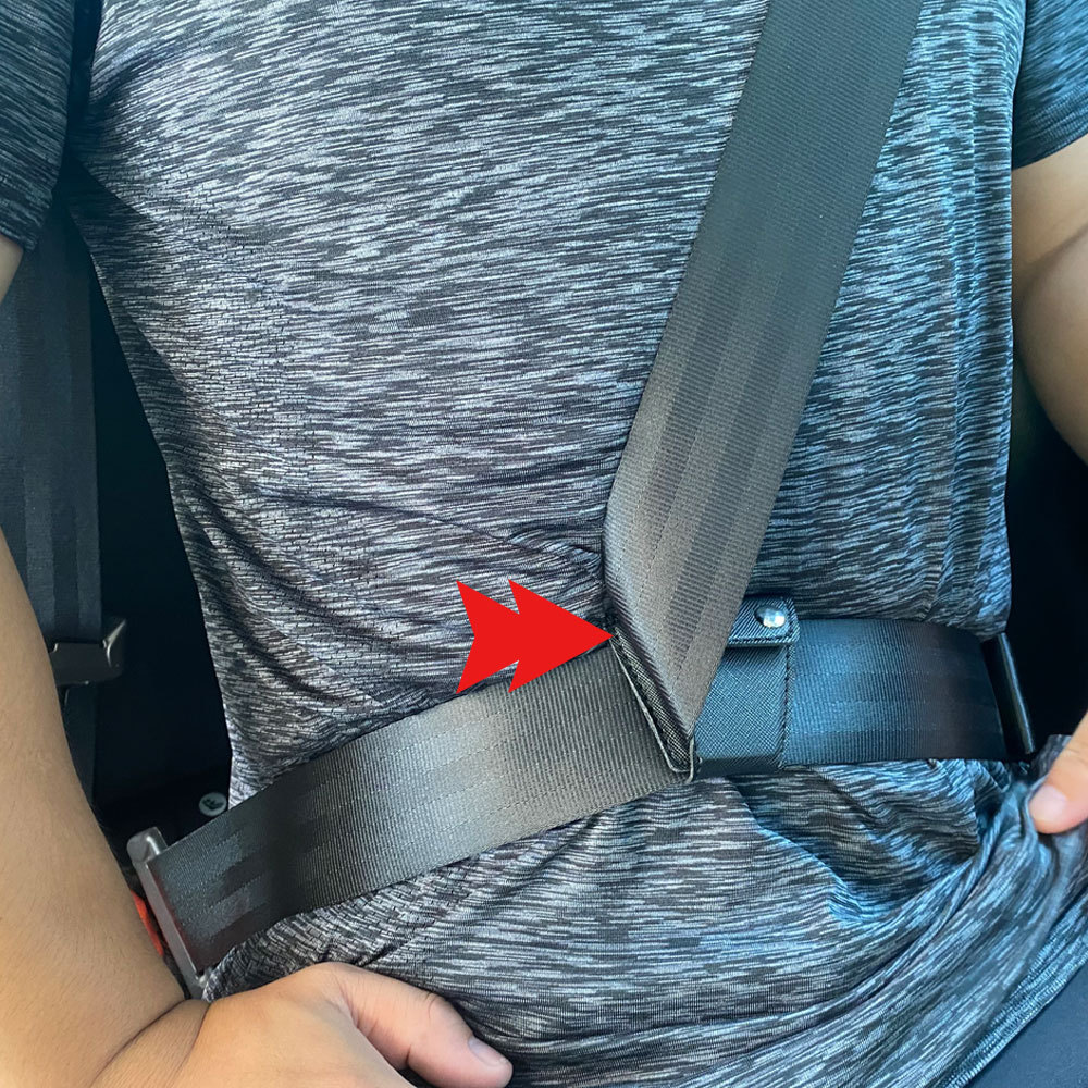 New car seat belt neck anti-tightening adjuster fixed buckle portable limiter anti-skid adjuster