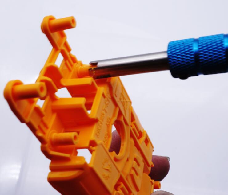 Self-made mini four-wheel drive tool milling column tool carbide
