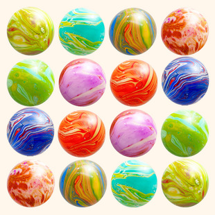 Cross-border flour flow grain ball decompression toy TPR color slow rebound maltose pinch music vent squeeze ball