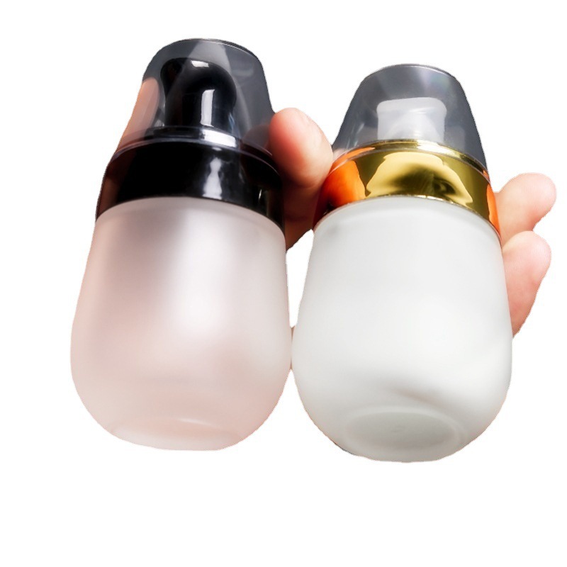 Skin care products sample sub-bottle cosmetic Foundation cleansing water travel storage bottle Portable Press lotion bottle