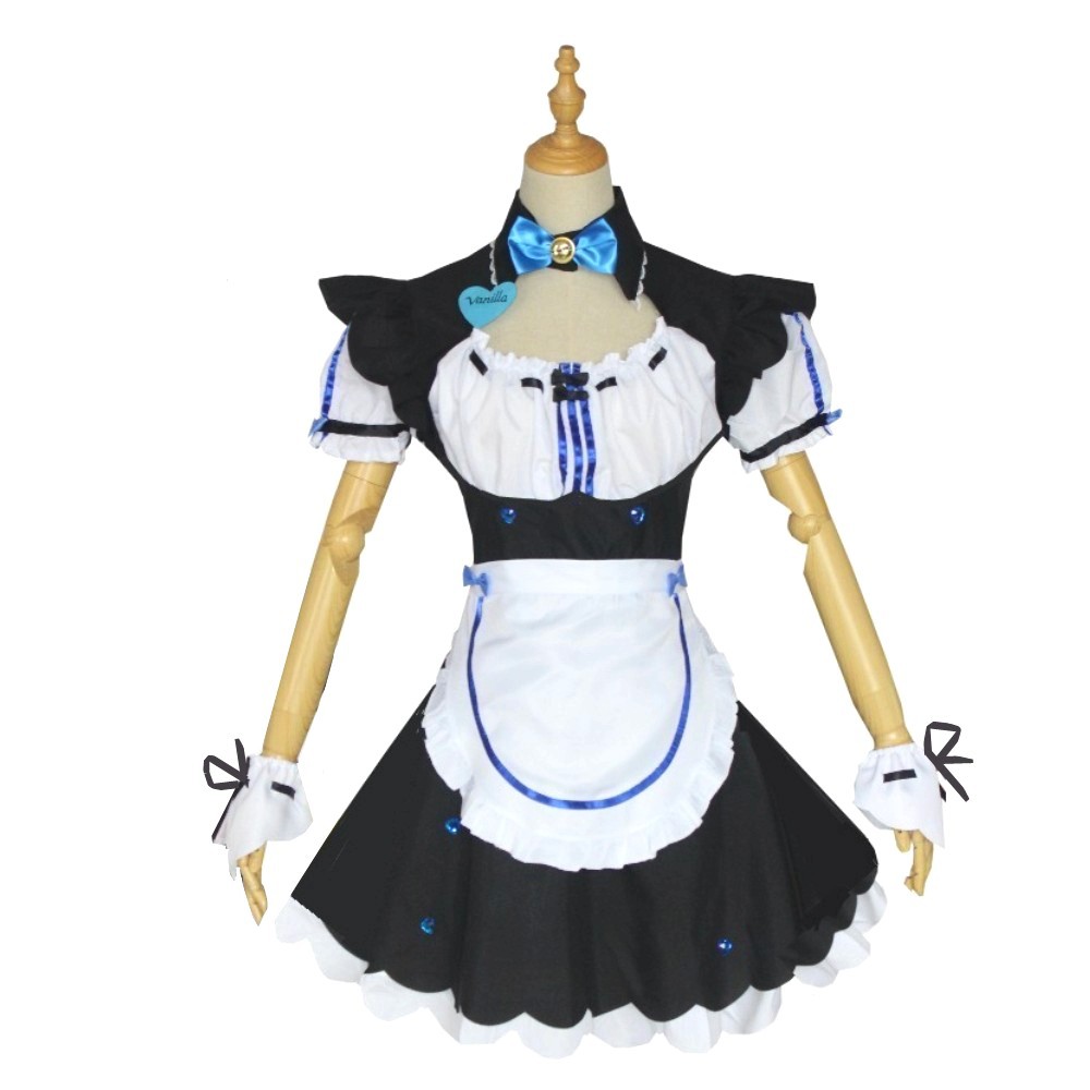 Chocolate and vanilla cat Niang paradise cos clothing chocolate vanilla cosplay clothing maid clothing