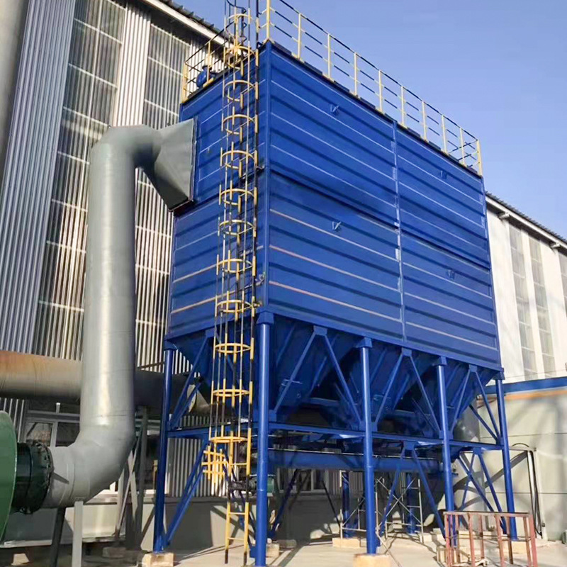 Small single-machine pulse dust collector bag dust removal equipment factory high temperature boiler explosion-proof filter cartridge dust collector