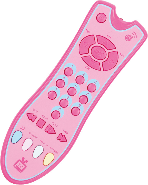 Simulation exploration multi-language remote control cross-border baby toys baby early education enlightenment toys TV remote control