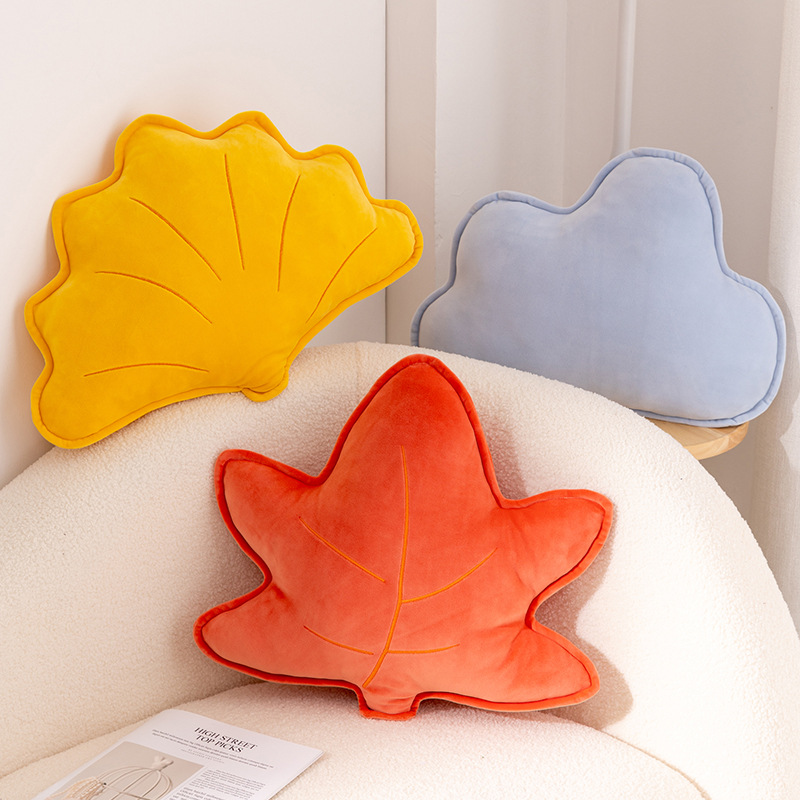ins Home Creative Cartoon Animal Pillow Fruit Cushion Collection Car Waist Pillow Sofa Decoration Office
