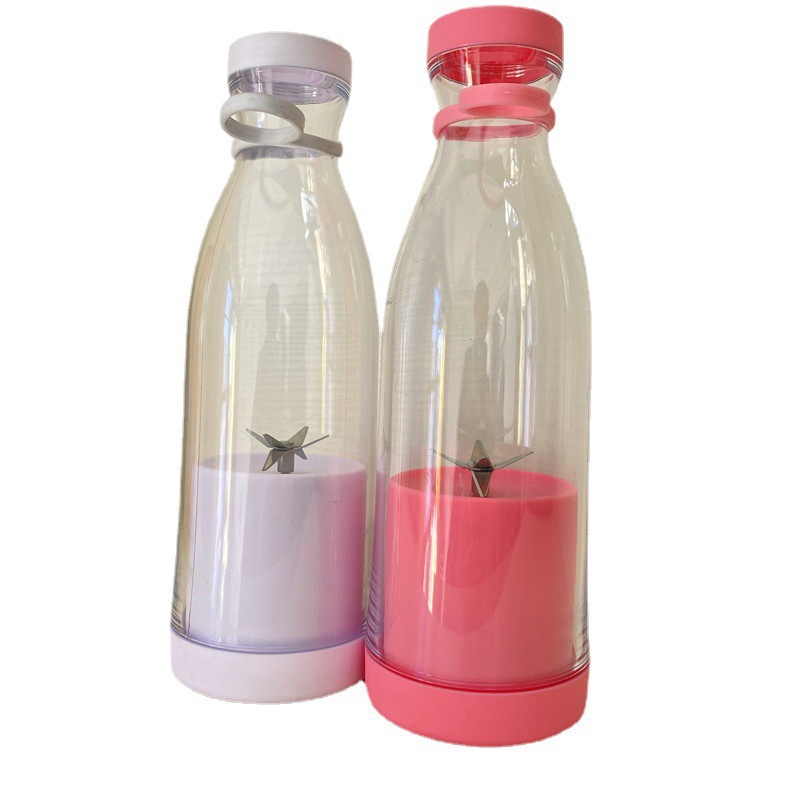 Electric juicer portable juice cup juice bottle household small rechargeable portable cup 6 leaf knife student juicer