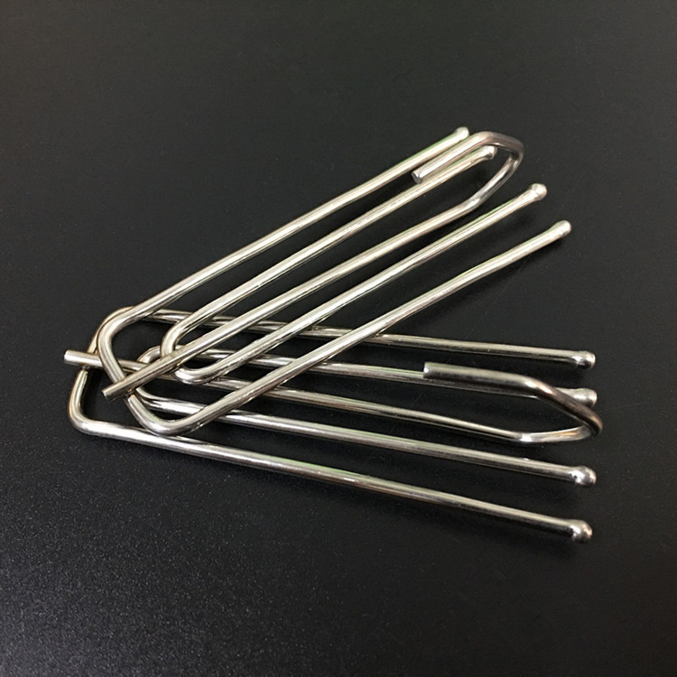 Curtain hook stainless steel four claw hook accessories hook Korean pleated curtain four fork hook pointed hook curtain lifting hook