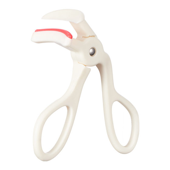 Borderless comb eyelash curler portable long-lasting styling wide-angle partial eyelash curler novice beauty makeup tool