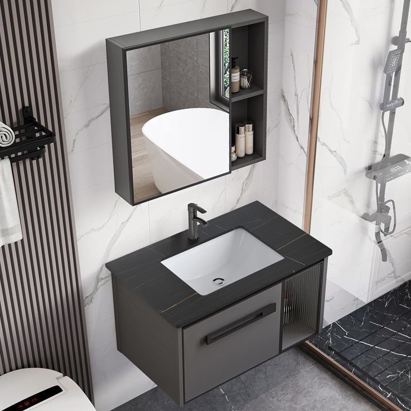 Bathroom Cabinet Combination Modern Simple Wash Basin Integrated Wash Basin Bathroom Washstand Nordic Style Bathroom Set