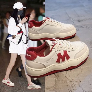 Women's shoes 2023 new spring and autumn white shoes versatile student sports casual sneakers design sense niche popular fashion shoes