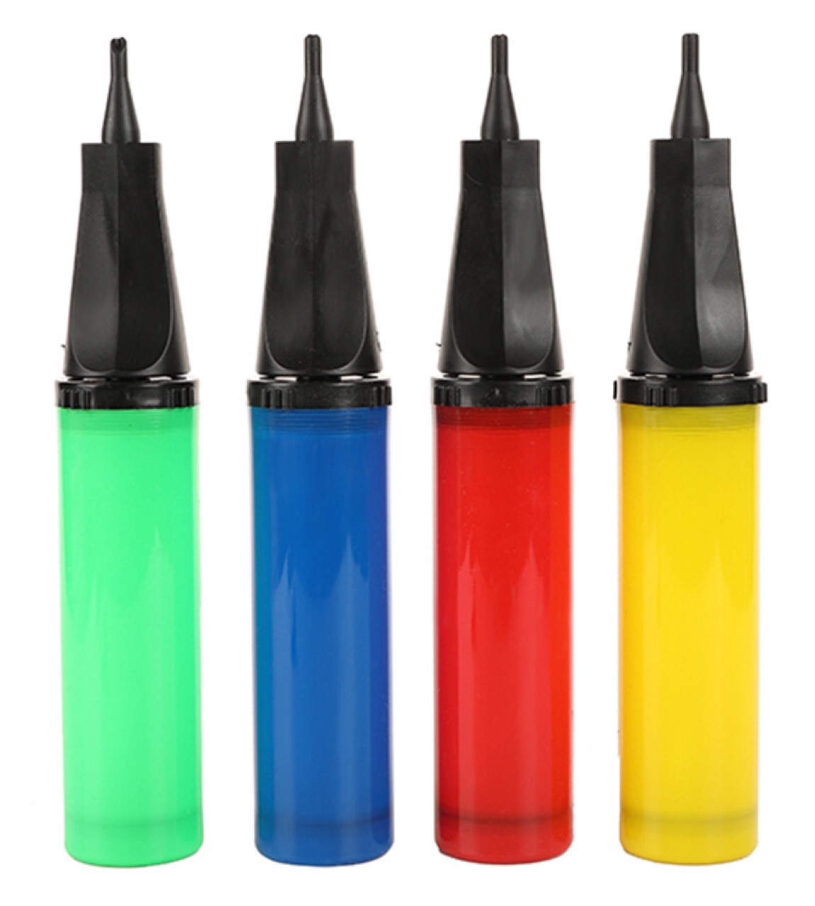 Manual balloon pump two-way hand push pump oblique mouth portable balloon pump air pump toy foot pump wholesale