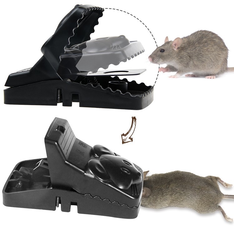 Factory direct plastic rat trap rat trap rat trap running Jianghu hot stall products continuous rat killer
