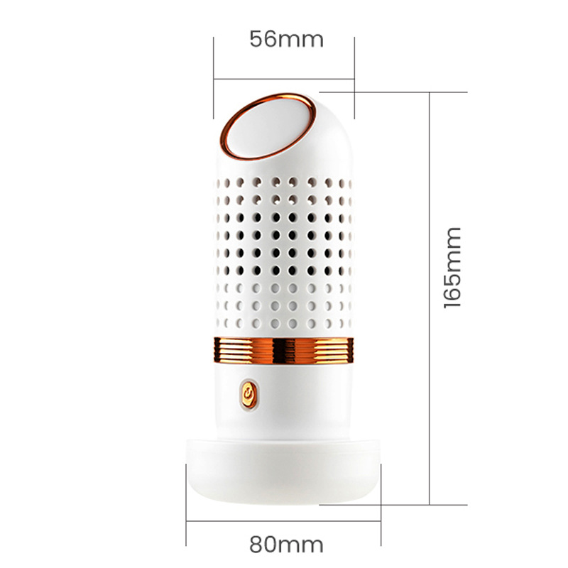 Household portable mini fruit and vegetable purifier USB wireless charging input capsule vegetable washing machine disinfection and pesticide removal